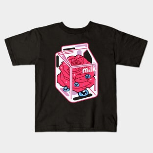 Rose Milk T1 Kids T-Shirt